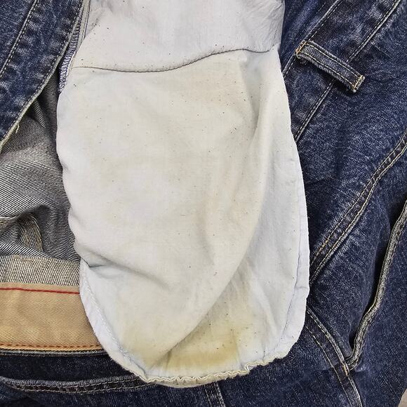 Vintage Marithe Francois Girbaud Shorts Mens Size 40 Jean Shorts Streetwear - Picture 14 of 14